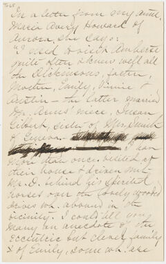 Thumbnail for Lydia Avery Coonley letter to Mabel Loomis Todd - Image 1