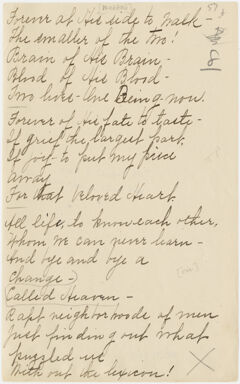 Thumbnail for Transcription of Emily Dickinson's "Forever at His side to walk" - Image 1