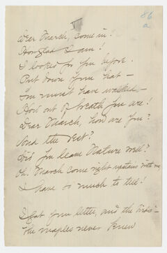 Thumbnail for Transcription of Emily Dickinson's "Dear March, come in" - Image 1