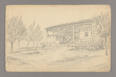 Thumbnail for Henry John Van Lennep sketch of a vineyard, 1864 June 23