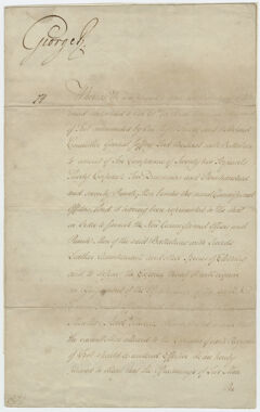 Thumbnail for Military orders issued by King George III, 1789 July 3 - Image 1