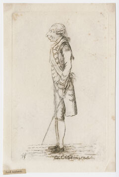 Thumbnail for James Sayers caricature of Jeffery Amherst - Image 1