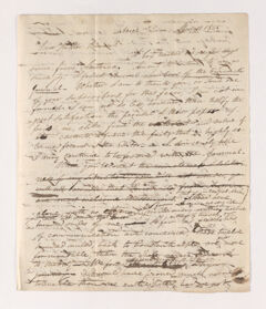 Thumbnail for Justin Perkins draft letter to Brother Brainerd, 1835 April 11 - Image 1