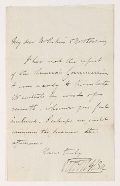 Thumbnail for Letter from unidentified correspondent to Justin Perkins and William Redfield Stocking - Image 1