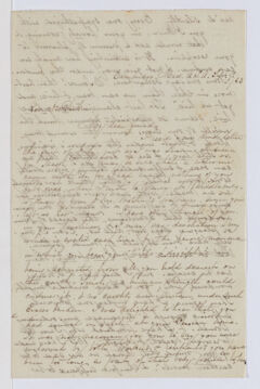 Thumbnail for Elizabeth Dickinson letter to Justin Perkins, 1863 September 19 and 23 - Image 1
