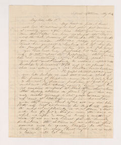 Thumbnail for Eliza Cheney Abbott Schneider letter to Charlotte Bass Perkins, 1834 May 11 - Image 1