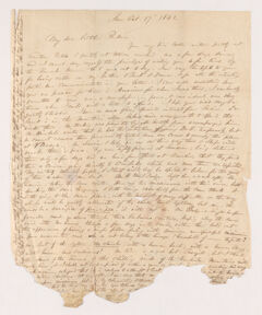 Thumbnail for Letter from unidentified correspondent to Justin Perkins, 1842 October 17 - Image 1