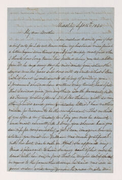 Thumbnail for Elisabeth letter to Justin Perkins, 1864 September 16 - Image 1