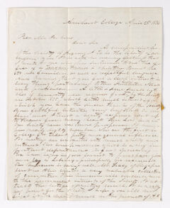 Thumbnail for Nathan Allen letter to Justin Perkins, 1836 April 25 - Image 1