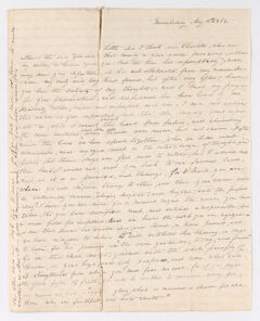 Thumbnail for Abby Bates letter to Charlotte Bass Perkins, 1834 May 12 - Image 1