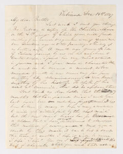 Thumbnail for Edwin Elisha Bliss letter to Justin Perkins, 1847 December 14 - Image 1