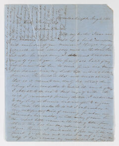 Thumbnail for Edwin Elisha Bliss letter to Justin Perkins, 1866 August 2 - Image 1