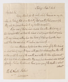 Thumbnail for Edward Burgess letter to Justin Perkins, 1846 December 11 - Image 1