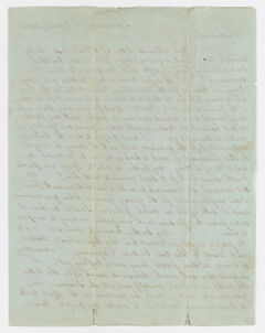 Thumbnail for J. H. Charnaud letter to Justin Perkins, 1846 February 25 - Image 1