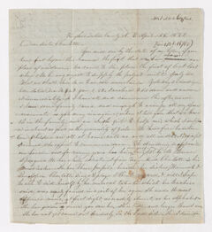 Thumbnail for Abby Bass and Samuel Woodworth Cozzens letter to Charlotte Bass and Justin Perkins, 1852 April 28 to May 12 - Image 1