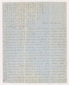 Thumbnail for Mary Pomeroy Dutton letter to Justin and Charlotte Bass Perkins, 1851 February 27 to March 4 - Image 1