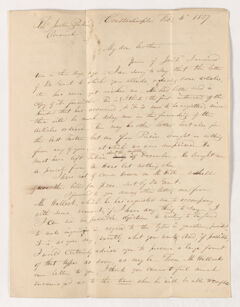 Thumbnail for Harrison Gray Otis Dwight letter to Justin Perkins, 1837 February 4 - Image 1