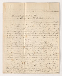 Thumbnail for John Edward Farwell letter to Justin Perkins, 1836 December 31 - Image 1