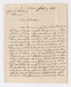 Thumbnail for Friedrich Haas letter to Justin Perkins, 1836 February 9 - Image 1
