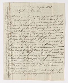Thumbnail for Friedrich Haas letter to Justin Perkins, 1836 May 20 - Image 1