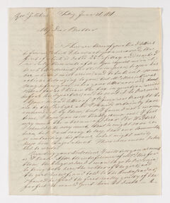Thumbnail for Friedrich Haas letter to Justin Perkins, 1836 June 26 - Image 1
