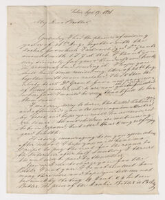 Thumbnail for Friedrich Haas letter to Justin Perkins, 1836 September 17 - Image 1