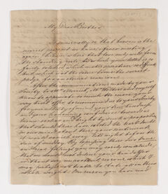 Thumbnail for Friedrich Haas letter to Justin Perkins, 1836 December 13 - Image 1