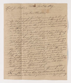 Thumbnail for Friedrich Haas letter to Justin Perkins, 1837 January 14 - Image 1