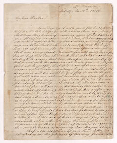 Thumbnail for Christian Gottlieb Hoernle letter to Justin Perkins, 1836 January 14 - Image 1