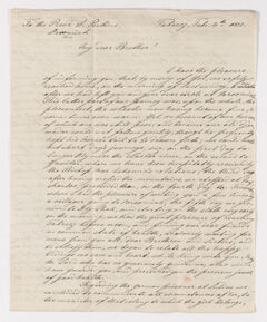 Thumbnail for Christian Gottlieb Hoernle letter to Justin Perkins, 1837 February 4 - Image 1