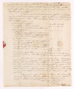 Thumbnail for Christian Gottlieb Hoernle partial letter to Justin Perkins, 1837 March 28 - Image 1