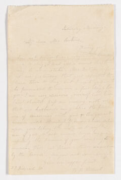 Thumbnail for H. B. Holbrook letter to Charlotte Bass Perkins - Image 1