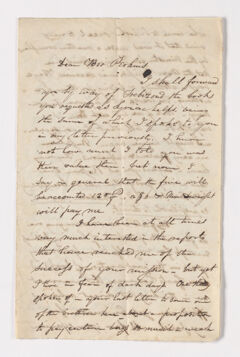 Thumbnail for Henry Augustus Homes letter to Justin Perkins, 1836 August 19 - Image 1