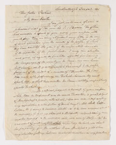 Thumbnail for Henry Augustus Homes letter to Justin Perkins, 1836 December 2 to 4 - Image 1