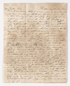 Thumbnail for William C. Jackson letter to Justin Perkins, 1836 November 30 - Image 1