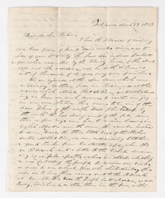 Thumbnail for William C. Jackson letter to Justin Perkins, 1837 March 27 - Image 1