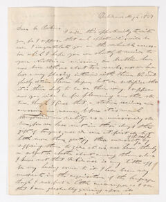Thumbnail for William C. Jackson letter to Justin Perkins, 1837 May 4 - Image 1