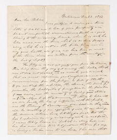 Thumbnail for William C. Jackson letter to Justin Perkins, 1837 December 23 - Image 1