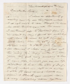 Thumbnail for Thomas P. Johnston letter to Justin Perkins, 1837 June 8 - Image 1