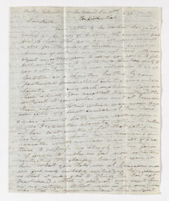Thumbnail for Thomas P. Johnston letter to Justin Perkins, 1837 December 11 - Image 1