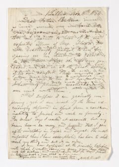 Thumbnail for George C. Knapp letter to Justin Perkins, 1864 November 18 - Image 1