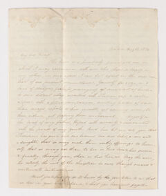 Thumbnail for Mary Brewster McClure and Alexander Wilson McClure letter to Justin Perkins, 1836 August 12 - Image 1