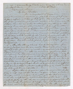 Thumbnail for Alexander Wilson McClure letter to Justin Perkins, 1863 October 12 - Image 1