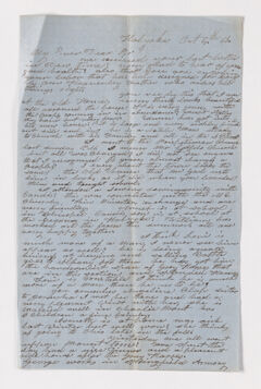 Thumbnail for Julia Perkins Mead letter to Justin Perkins, 1863 October 8 - Image 1