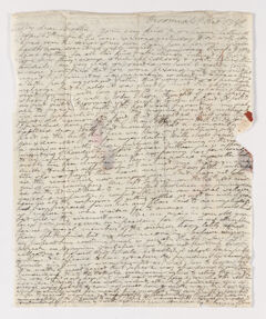 Thumbnail for James Lyman Merrick letter to Justin Perkins, 1842 October 9 - Image 1