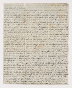 Thumbnail for Sendol Barnes and Maria L. Munger letters to Justin and Charlotte Perkins, 1837 April 13 - Image 1