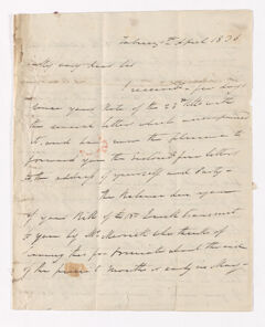 Thumbnail for Alexander Nisbet letter to Justin Perkins, 1836 April 1 - Image 1