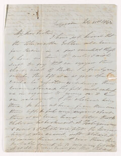 Thumbnail for Josiah Peabody letter to Justin Perkins, 1848 July 31 - Image 1