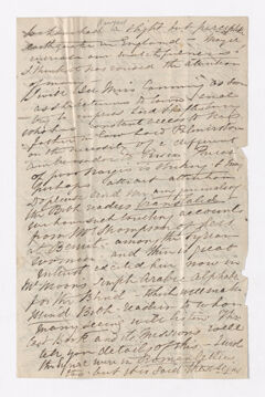 Thumbnail for Ellen Henrietta White Ranyard letter to Justin Perkins - Image 1