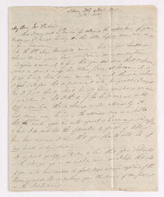 Thumbnail for James Pringle Riach letter to Justin Perkins, 1837 November 20 to 21 - Image 1